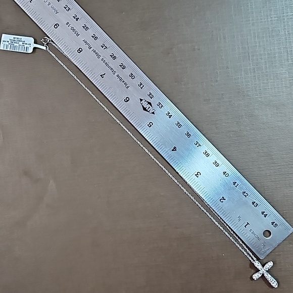 Sterling Silver & Swarovski Elements Cross by Artistique - Picture 8 of 8